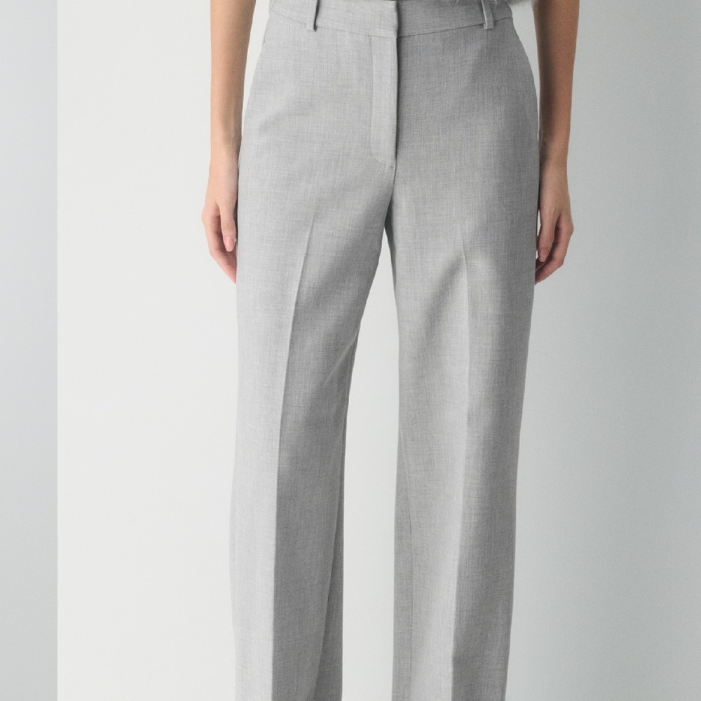 Aritzia Babaton Agency Pant Heather Chrome
